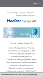 Mobile Screenshot of medicor-international.com